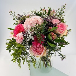 BOUQUET FRAIS ROSE