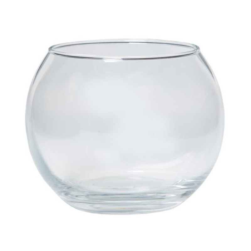 VASE BOULE EN VERRE